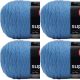 Spinrite Red Heart Super Saver Yarn Delft Blue Pack of 4 Skein