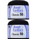 Spinrite Aunt Lydia s Classic Crochet Thread Size 10 Black 1 Pack of 2 Piece
