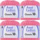 Spinrite Aunt Lydia's Classic Crochet Thread Size 10 French Rose 1 Pack of 4 Piece