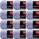Spinrite Red Heart Super Saver Yarn Monet Pack of 12 Skein