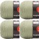 Spinrite Red Heart Super Saver Yarn Frosty Green Pack of 4 Skein