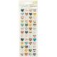 Go Now Go Collection Heart Puffy Stickers
