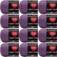 Spinrite Red Heart Super Saver Yarn Medium Purple Pack of 12 Skein