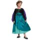 Disguise Disney Frozen 2 Anna Costume for Girls Deluxe Dress and Cape Outfit Child Size Extra Small 3T 4T 