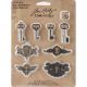 Advantus Tim Holtz Idea ology Collection Locket Keys