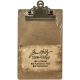 Advantus Tim Holtz Idea ology Collection Mini Clipboard
