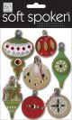 Memy Big Ideas Soft Spoken Embellishments Holiday Ornaments