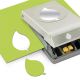 Ek Tool Large Tag Punch Green Leaf 1.5 Inches