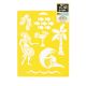 Plaid Delta Creative Stencil Mania Stencils 7 X 10 Inch Tropical Vacation