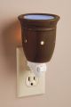 Ceramic Plug In Wax Melter Brown