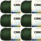 Spinrite Caron Simply Soft Solids Yarn Dark Sage Pack of 6 Skein