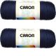 Spinrite Caron Simply Soft Solids Yarn Dark Country Blue Pack of 2 Skein