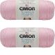 Spinrite Caron Simply Soft Solids Yarn Soft Pink Pack of 2 Skein