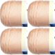 Spinrite Caron Simply Soft Solids Yarn Light Country Peach Pack of 4 Skein