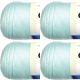 Spinrite Caron Simply Soft Solids Yarn Soft Green Pack of 4 Skein