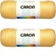Spinrite Caron Simply Soft Solids Yarn Sunshine Pack of 2 Skein