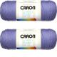 Spinrite Caron Simply Soft Solids Yarn Lavender Blue Pack of 2 Skein