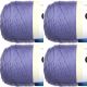 Spinrite Caron Simply Soft Solids Yarn Lavender Blue Pack of 4 Skein