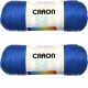 Spinrite Caron Simply Soft Solids Yarn Royal Blue Pack of 2 Skein