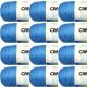 Spinrite Caron Simply Soft Solids Yarn Cobalt Blue Pack of 12 Skein