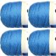 Spinrite Caron Simply Soft Solids Yarn Cobalt Blue Pack of 4 Skein