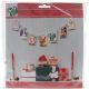 Christmas Kit Snowflake Card Display Garland