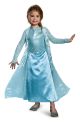 Elsa Sparkle Deluxe Frozen Disney Costume X Small 3T 4T