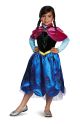 Anna Sparkle Deluxe Frozen Disney Costume X Small 3T 4T