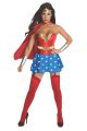 Corset With Removable Garters Adult Wonder Woman Costume Female Large