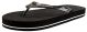 Mens Just Married Black Flip Flops Large
