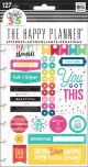 Me and My Big Ideas Create 365 Collection Planner Embellished Stickers with Foil Accents Happy Brights