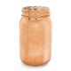 Copper Mercury Glass Mason Jar 5.5 Inches