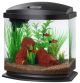 Aqueon LED MiniBow SmartClean Aquarium Kit Black 2.5 gallon