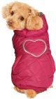 Fashion Pet Girly Puffer Dog Coat Pink Medium 1 count
