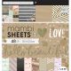 Me And My Big Ideas Paper Pad 12 X 12 Gold Rush