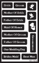 Armour Products Over N Over Reusable Stencils 5 X 8 Wedding