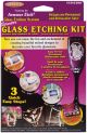 Armour Starter Glass Etching Kit With Assorted Stencils Glass Mirror Suncatcher