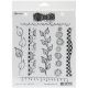 Ranger Dyan Reaveleys Dylusions Cling Stamp Collection Around The Edge
