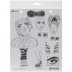 Ranger Dyan Reaveleys Dylusions Cling Stamp Collection Curious Corrin