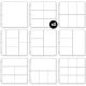 Photo Sleeve Protectors 12 X 12 Multi Pack