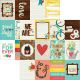 We Are Family Collection 12 X 12 Double Sided Paper 3 X 4 Journaling Card Elements
