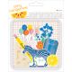 Amy Tan Finders Keepers Diecuts Cardstock And Acetate Shapes with Foil Embellishments