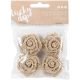 Lucky Dip Self Adhesive Burlap Flowers