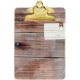 Mini Clipboard 5 x 7 Woodgrain