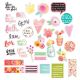 Illustrated Faith She Blooms Collection Die Cut Cardstock Pieces