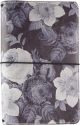 Carpe Diem Traveler S Notebook 5inchesX8.25inches Black Vintage Floral Beautiful