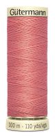 Gutermann Sew All Thread 110yd Coral Rose