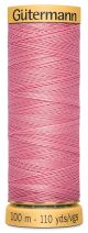 Gutermann Natural Cotton Thread 110yd Dawn Pink