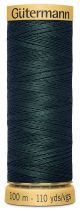 Gutermann Natural Cotton Thread 110yd Black Forest