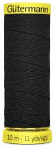 Gutermann Elastic Thread 11Yd Black